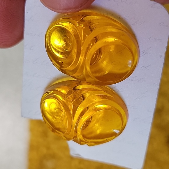 🤎 Vintage Hand Assembled Earrings - Picture 8 of 12